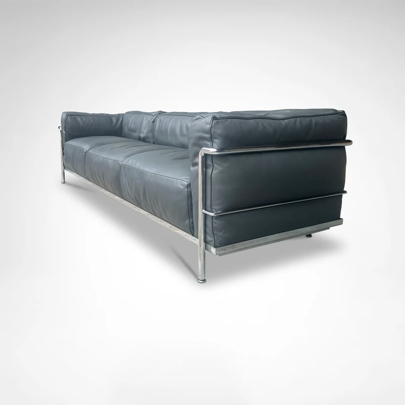 LC3 Sofa by Le Corbusier, Charlotte Perriand & Pierre Jeanneret for Cassina, 1990s