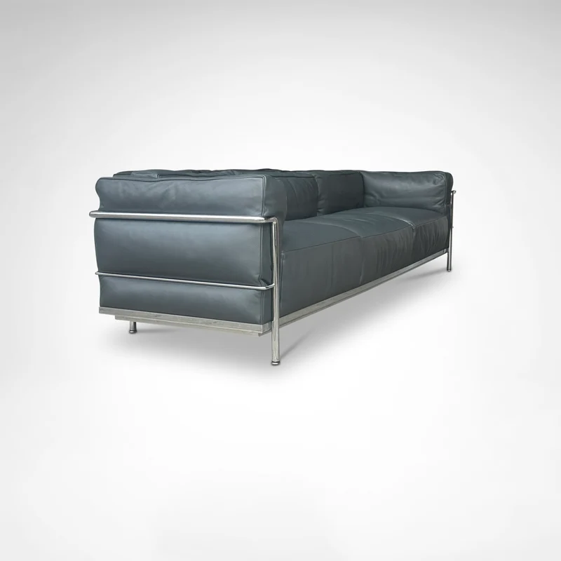 LC3 Sofa by Le Corbusier, Charlotte Perriand & Pierre Jeanneret for Cassina, 1990s