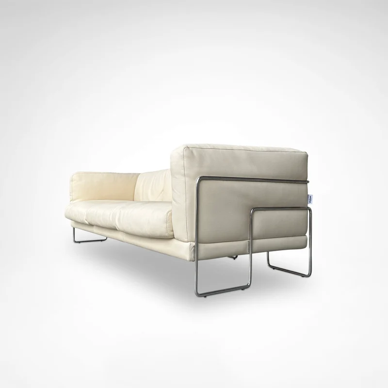 Pen Club 3-Seater Sofa by Kwok Hoi Chan for Steiner France, 1980s