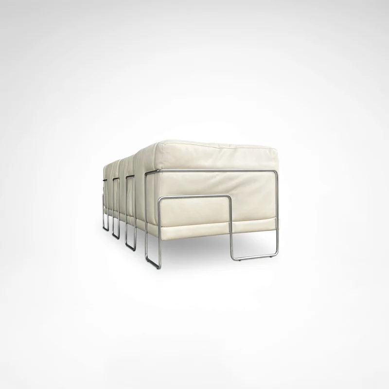 Pen Club 3-Seater Sofa by Kwok Hoi Chan for Steiner France, 1980s