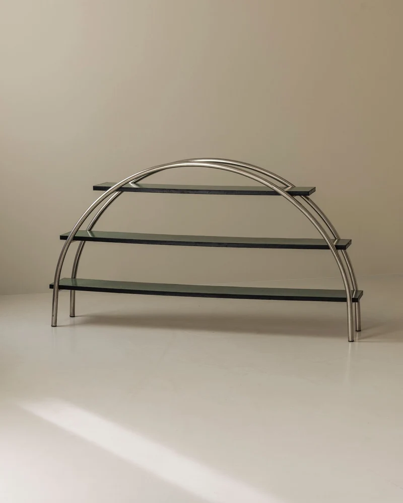Modernist Vintage Shelving Unit, France, 1970s