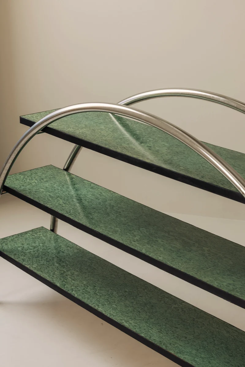 Modernist Vintage Shelving Unit, France, 1970s