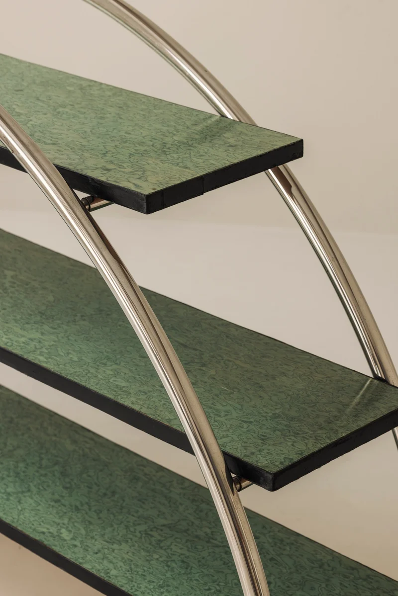 Modernist Vintage Shelving Unit, France, 1970s