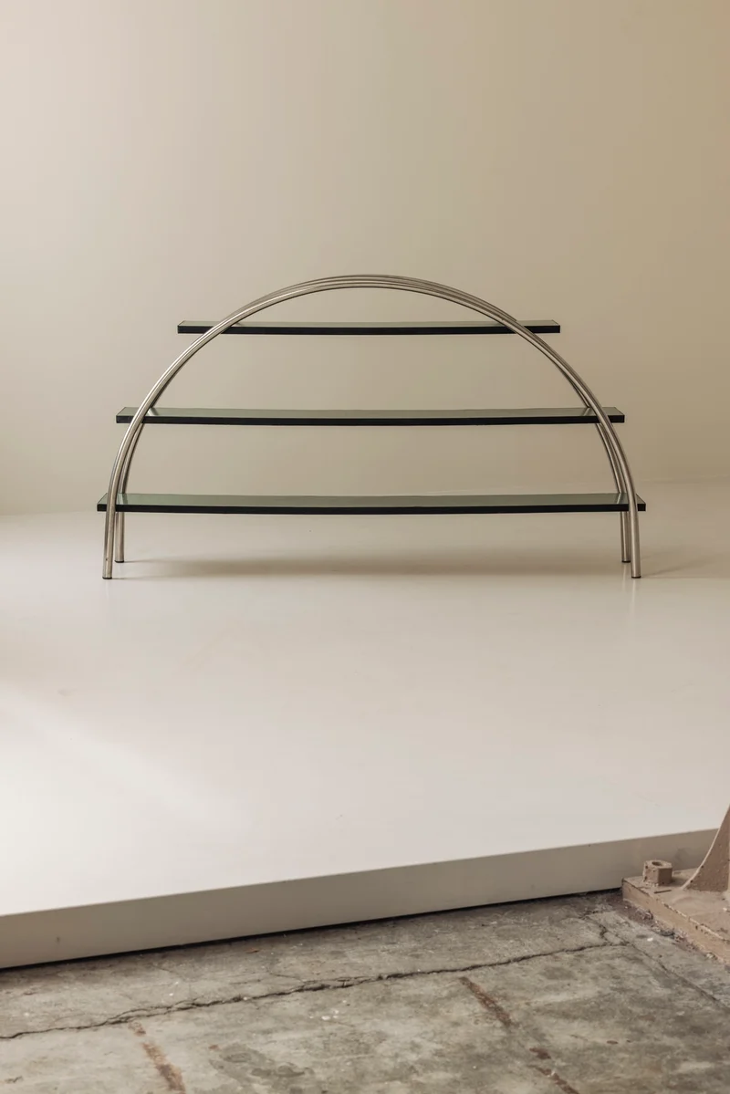 Modernist Vintage Shelving Unit, France, 1970s