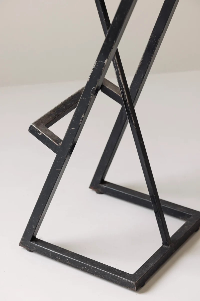 Set of 2 Modernist French Bar Stools, 1950s