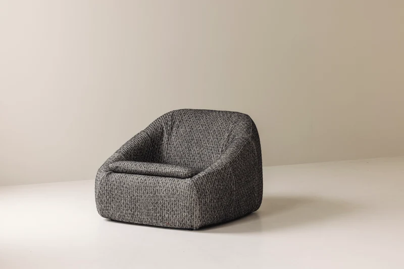 Sculptural French Lounge Chair, 1960s.