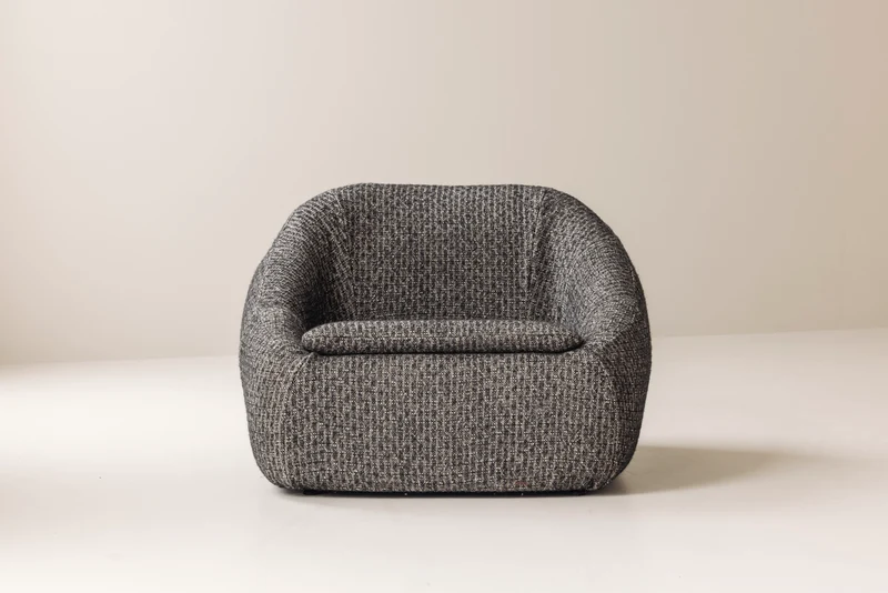 Sculptural French Lounge Chair, 1960s.