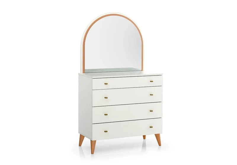 Ensemble chambre bébé Montessori orange LORENA
