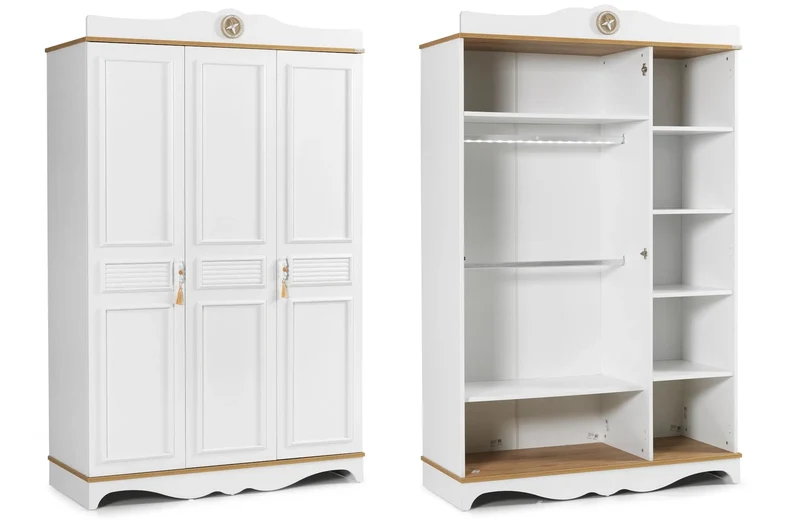 Ensemble chambre bébé taupe LUNA