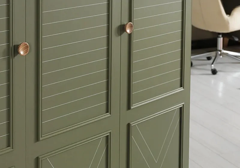 Ensemble chambre bébé Montessori vert ATLAS
