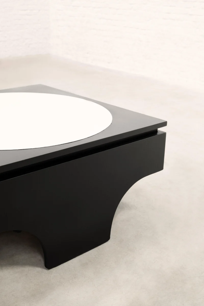 Coffee Table by Emiel Veranneman and Victor Vasarely, Belgium 1960s