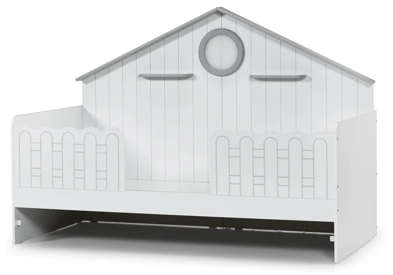 Ensemble chambre bébé fille Montessori gris ALVIN