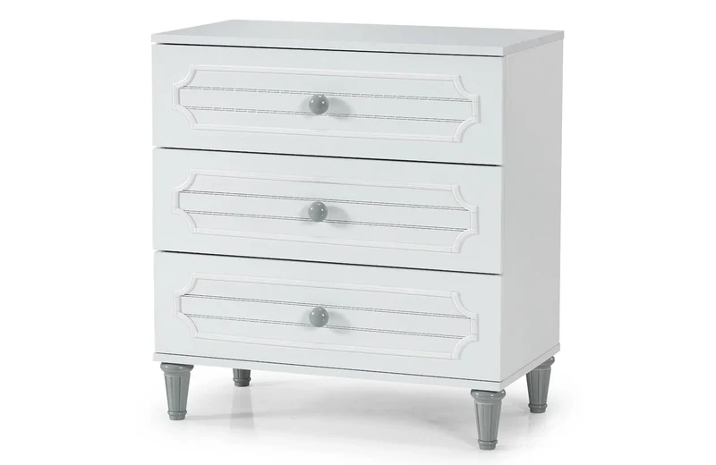 Ensemble chambre bébé fille Montessori gris ALVIN