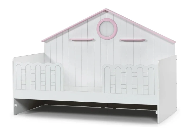 Ensemble chambre bébé fille Montessori rose ALVIN