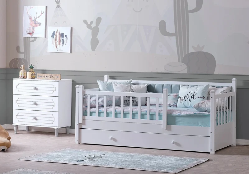 Ensemble de chambre enfant Montessori bleu SOHO WILD