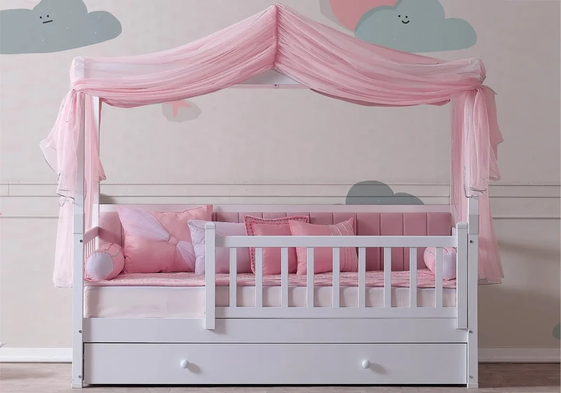 Ensemble de chambre enfant montessori rose SOHO QUEEN