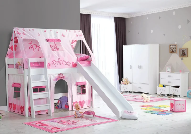 Ensemble de chambre enfant montessori MY WORLD PRINCESS