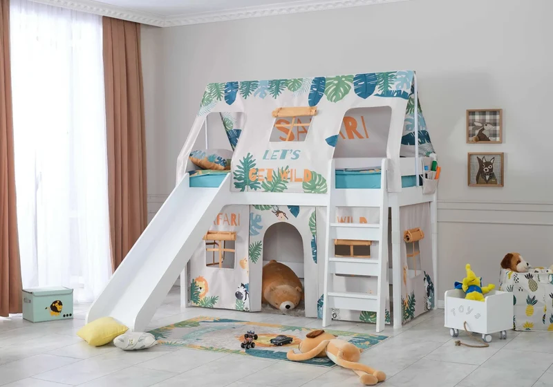 Ensemble de chambre enfant montessori MY WORLD SAFARI
