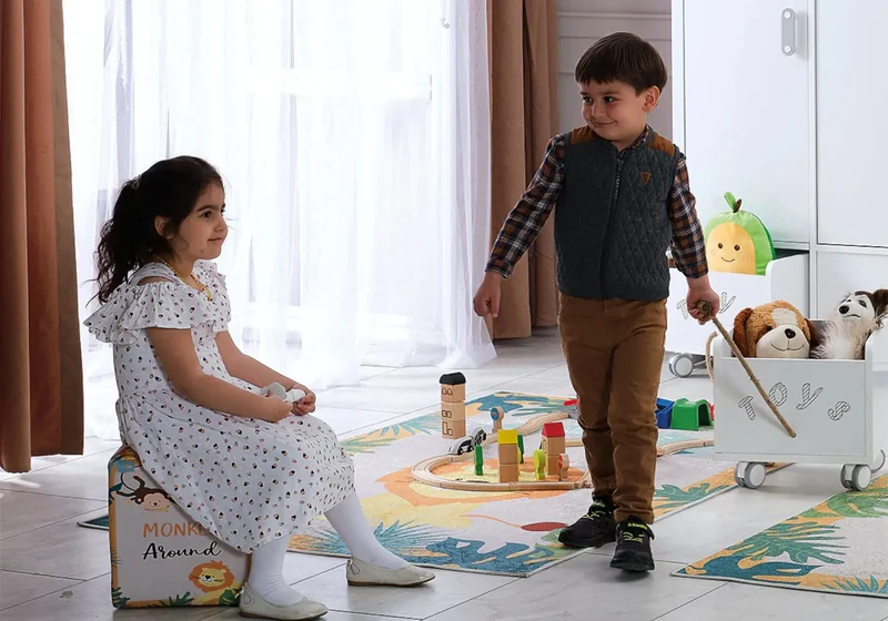 Ensemble de chambre enfant montessori MY WORLD SAFARI