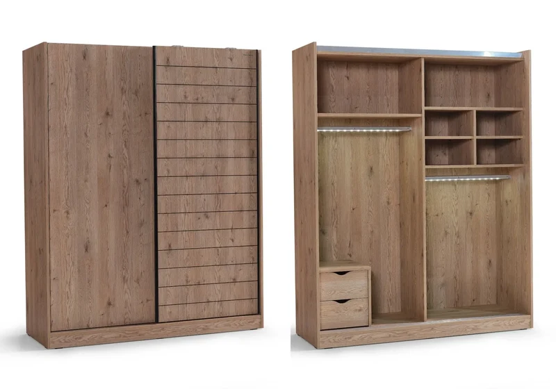 Ensemble de chambre enfant montessori taupe PETRA