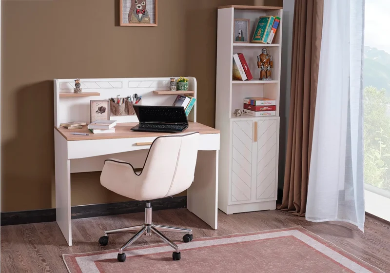 Ensemble de chambre jeune moderne crème OSCAR