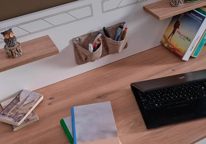 Ensemble de chambre jeune moderne crème OSCAR