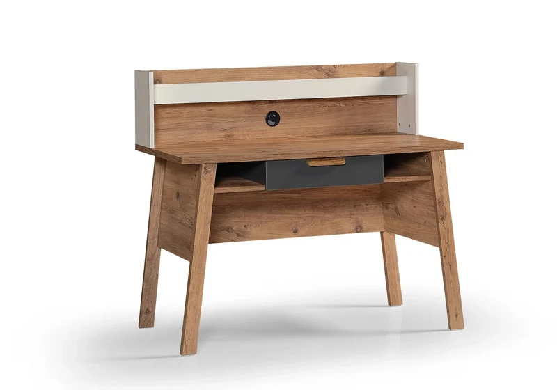 Ensemble de chambre jeune moderne anthracite MOTTO