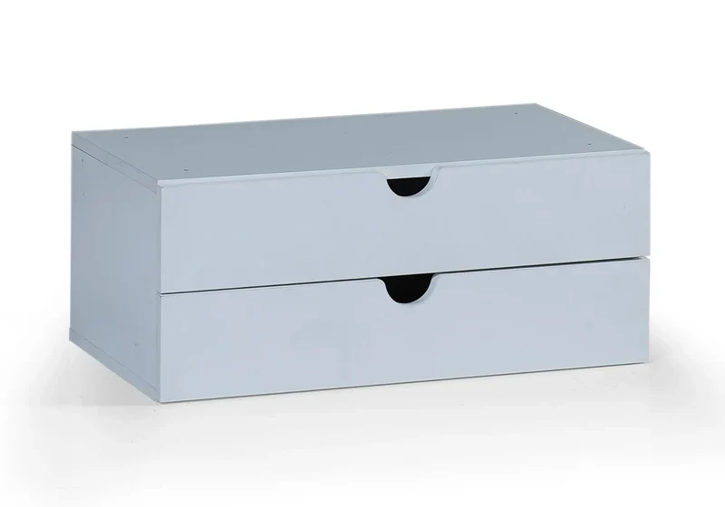 Ensemble de chambre jeune moderne anthracite GAME CUBE