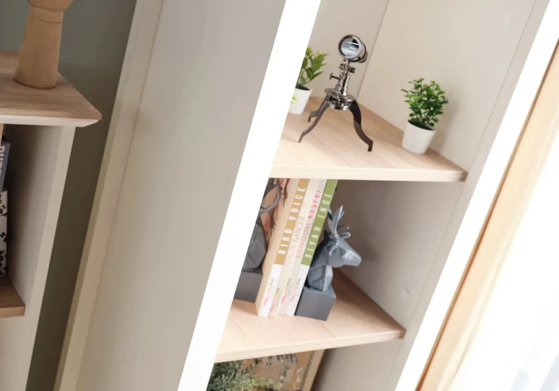 Ensemble de chambre jeune moderne blanc ODESSA