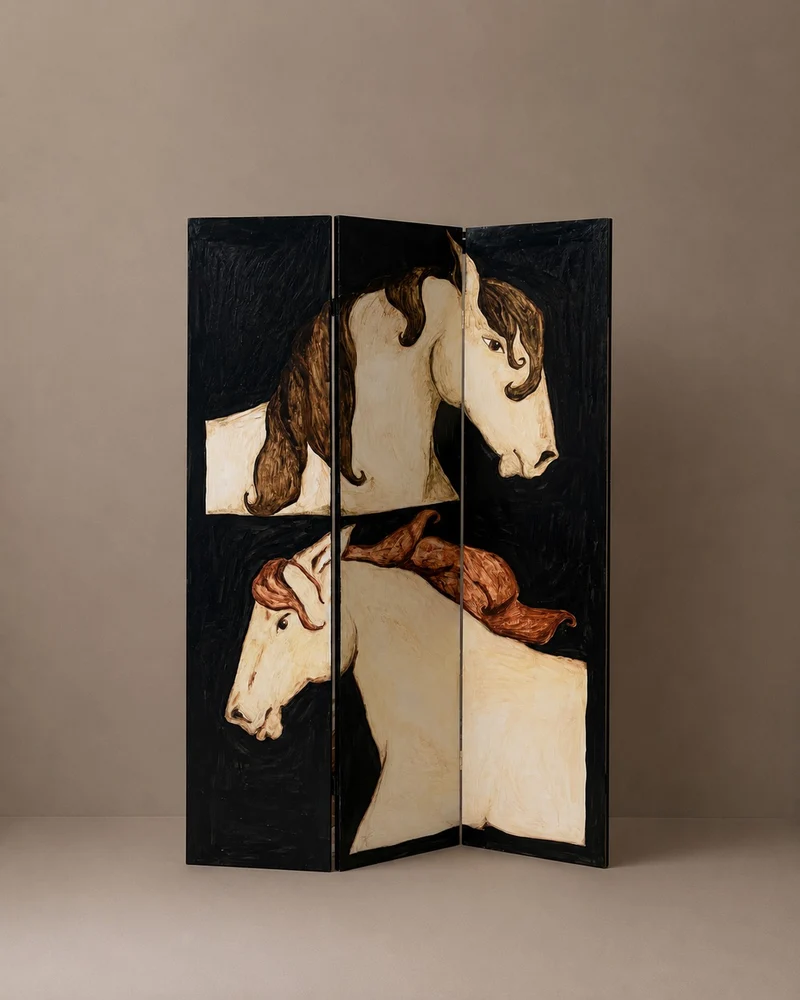 Room Divider - Runaway - Oil Painting