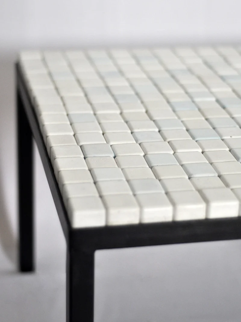 Minimalism Low Table - Concrete Cubes Collection