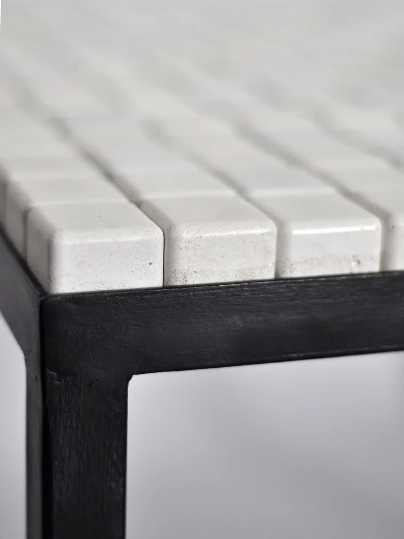 Minimalism Low Table - Concrete Cubes Collection