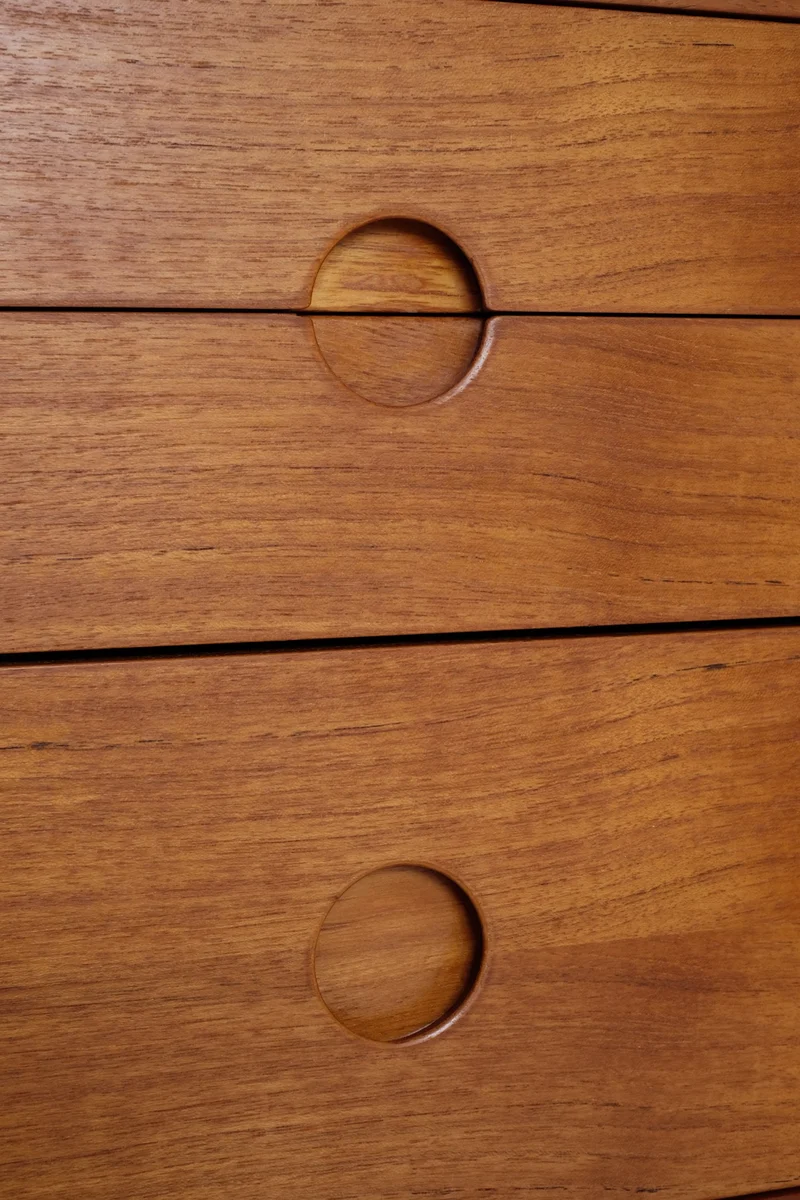 Mid-Century Danish Teak Chest of Drawers by Aksel Kjersgaard