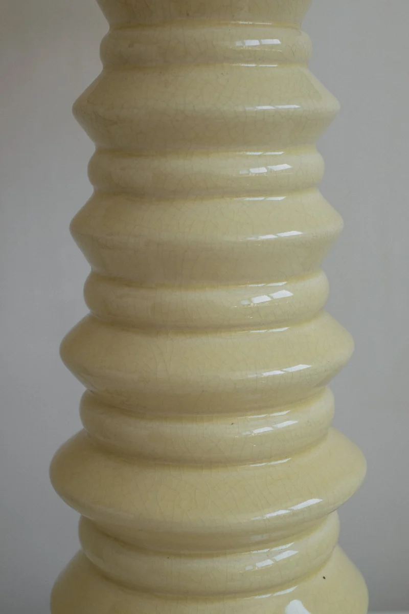 Vintage Mid-Century French Ceramic Table Lamp