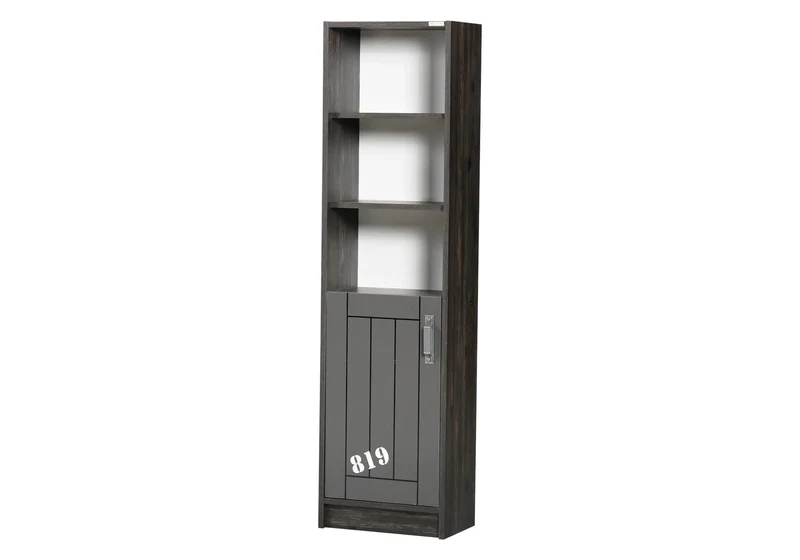 Ensemble complet de chambre moderne anthracite DARK