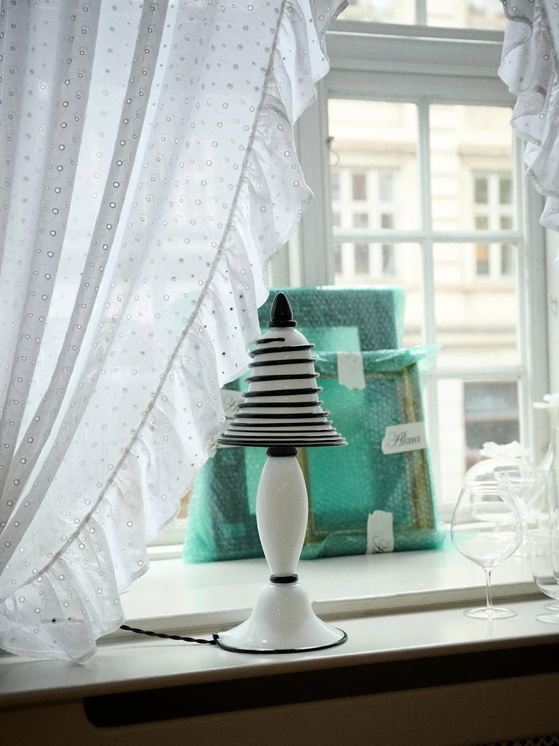 Rosenborg Murano Glass Table Lamp