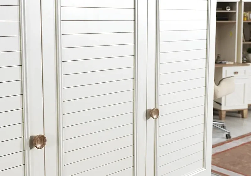 Ensemble complet de chambre moderne beige ATLAS