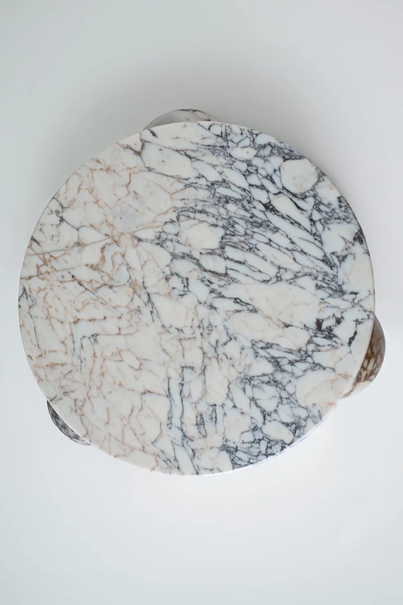 Sculptural Calacatta Viola Coffee Table