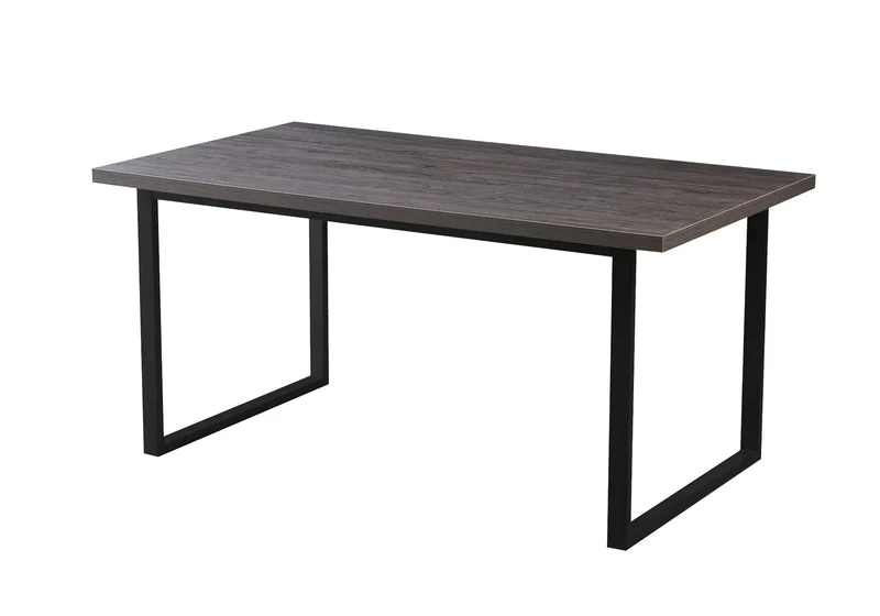 Table à manger noir chêne - Nour