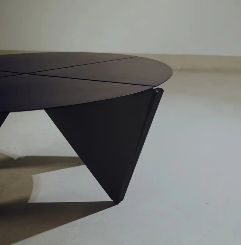 Equis Coffee Table in Steel