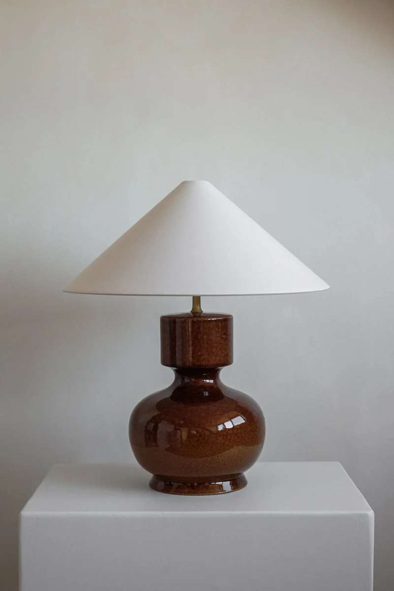 Vintage Large Ceramic Table Lamp