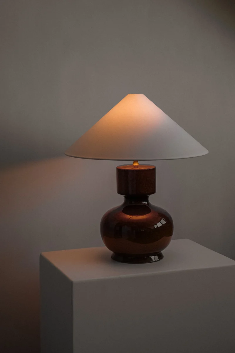 Vintage Large Ceramic Table Lamp