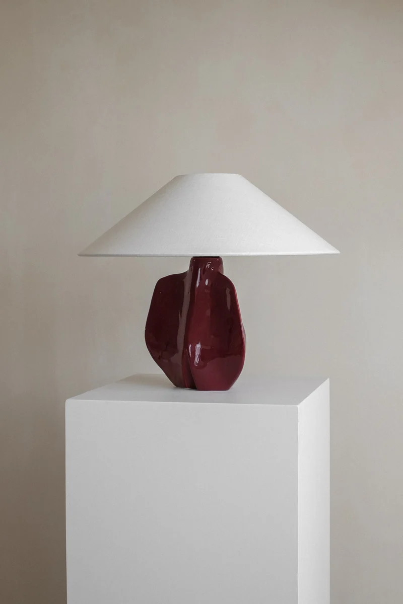 Vintage Mid-Century Tim Orr Ceramic Table Lamp, 1960s