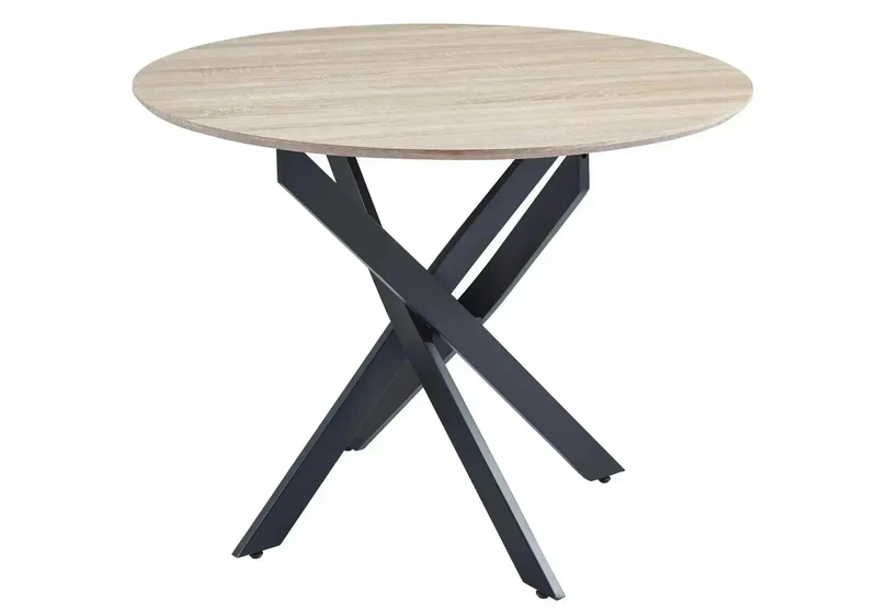 Table ronde et chaises chêne écru - Joy