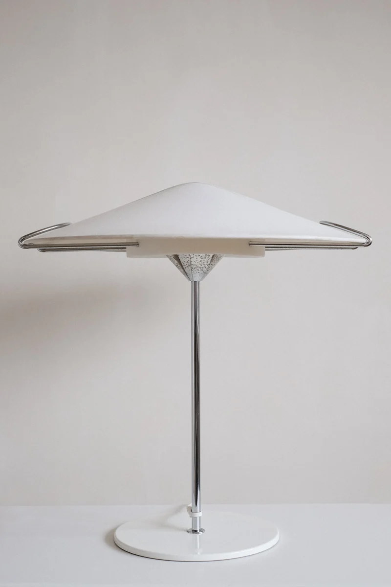 Vintage "Cello" Chrome Table Lamp 1980s