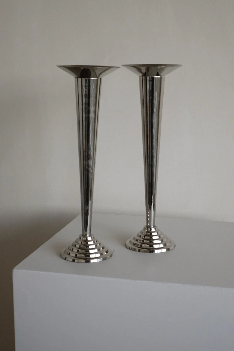Art Deco Candle Holders