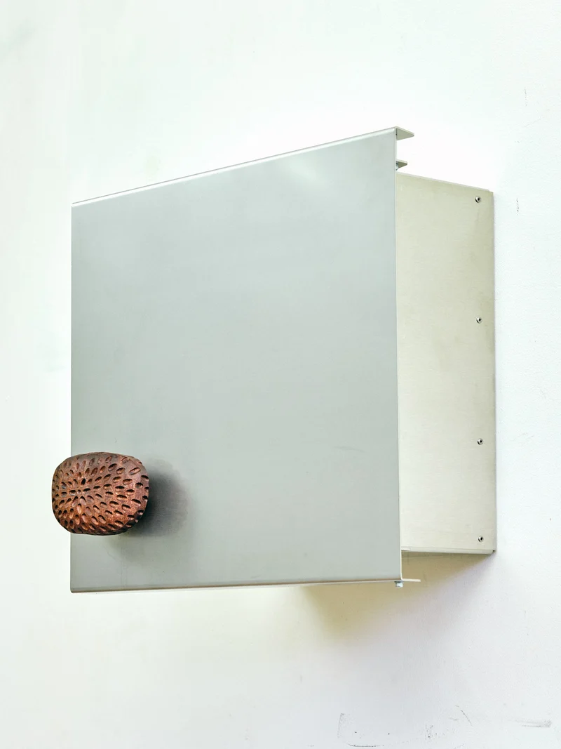 Medicine Cabinet - Metal and Wood