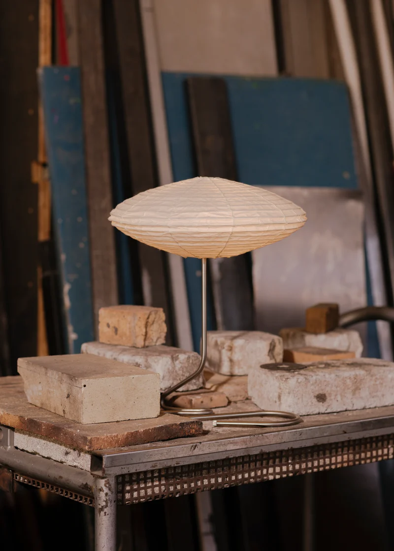 Cloud Stainless Steel Table Lamp