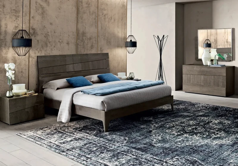 Chambre complète modern bouleau FLORE