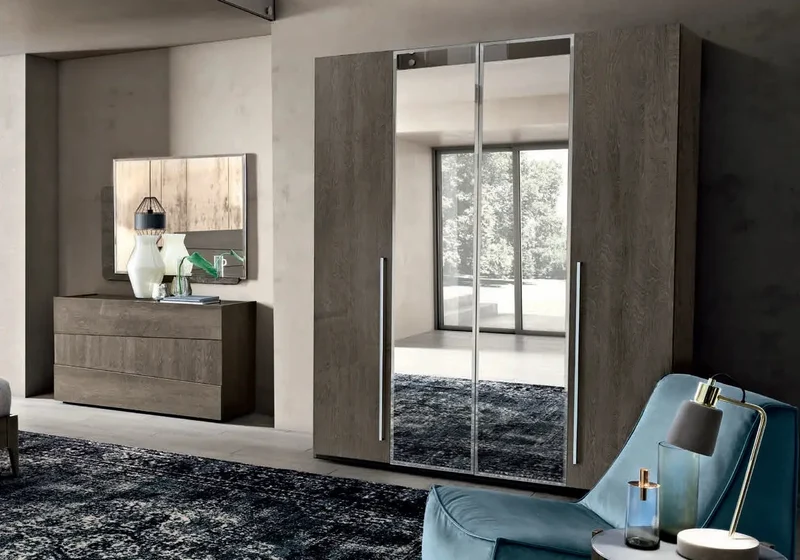 Chambre complète modern bouleau FLORE